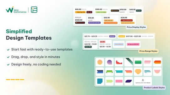 Snap Product Labels &amp; Badges screenshot