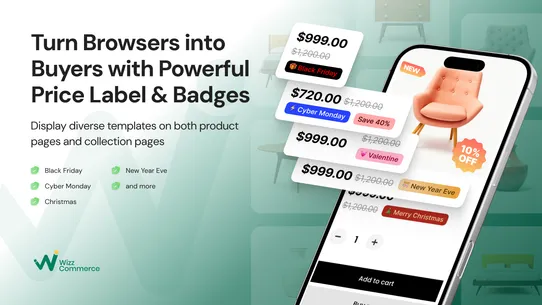 Snap Product Labels &amp; Badges screenshot