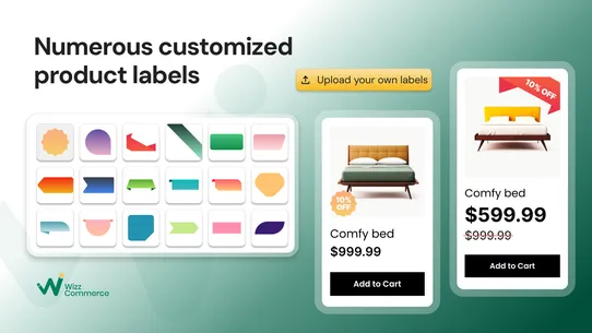 Snap Product Labels &amp; Badges screenshot