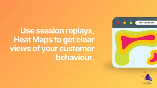 Clarity Session Replay Heatmap screenshot