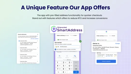 Shiprocket: Address Prefill screenshot