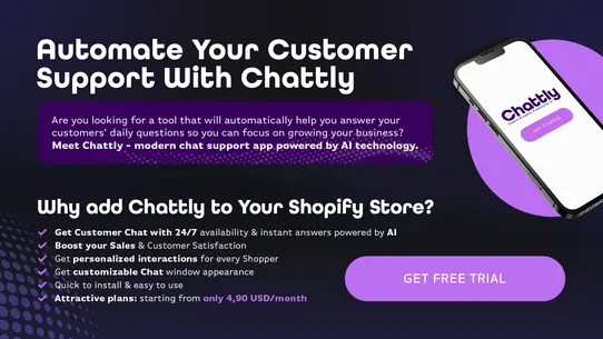 Chattly | Customer Chatbot AI screenshot