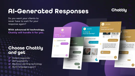 Chattly | Customer Chatbot AI screenshot