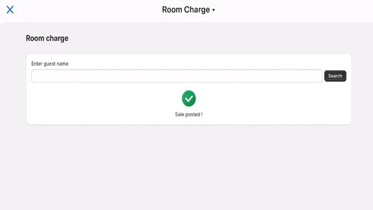 Opera OHIP RoomCharge screenshot