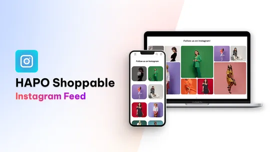 HAPO Shoppable Instagram Feed screenshot