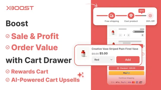 XB: Cart Upsell Cart Drawer screenshot