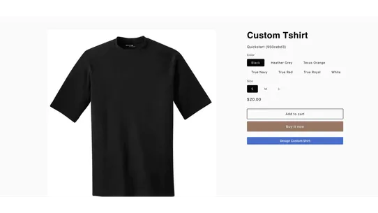 PrintUnite: Tshirt Designer screenshot