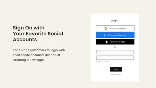 bitLogin ‑ Social Login screenshot