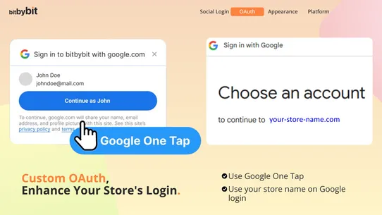 bitLogin ‑ Social Login screenshot