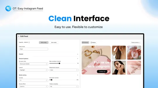 OT: Easy Instagram Feed screenshot