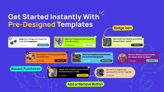 SALES POP UP:Fomo+Social Proof screenshot