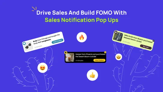 SALES POP UP:Fomo+Social Proof screenshot