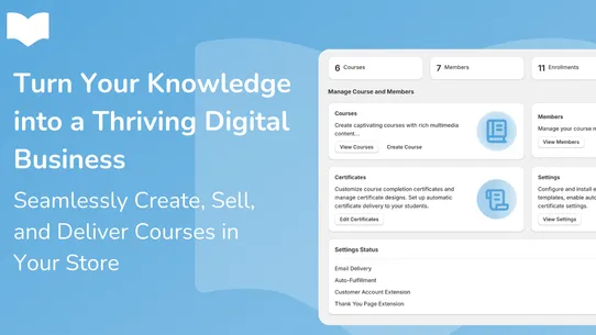 Alva Courses screenshot