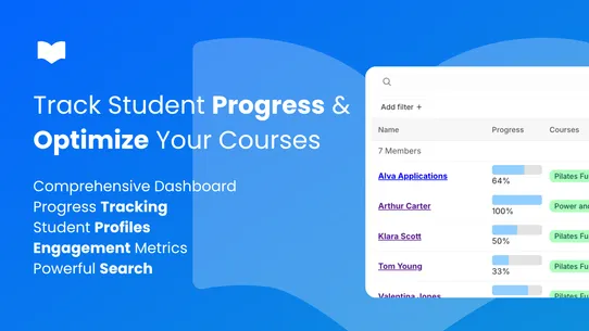 Alva Courses screenshot