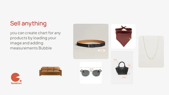 Goodchart: Size Chart &amp; Guide screenshot