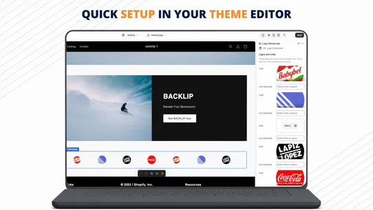 BL Logo Showcase ‑ Auto Scroll screenshot
