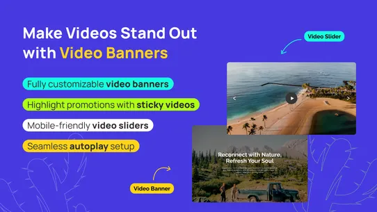 K: Video Slider &amp; Video Banner screenshot