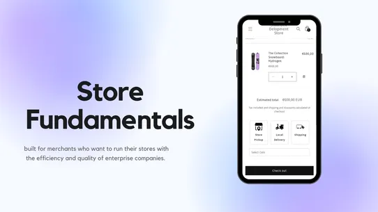 Store Fundamentals screenshot