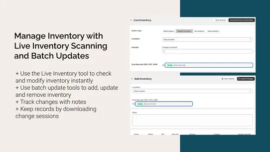 ScanWay ‑ Inventory Management screenshot