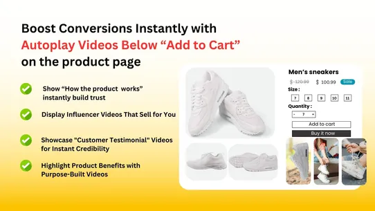 ReelFeed‑Shoppable Videos+Reel screenshot