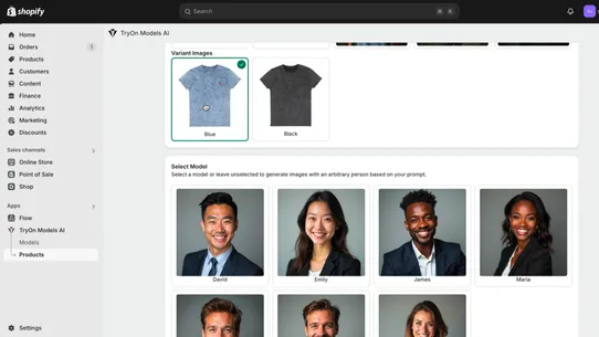 TryOn Models AI screenshot