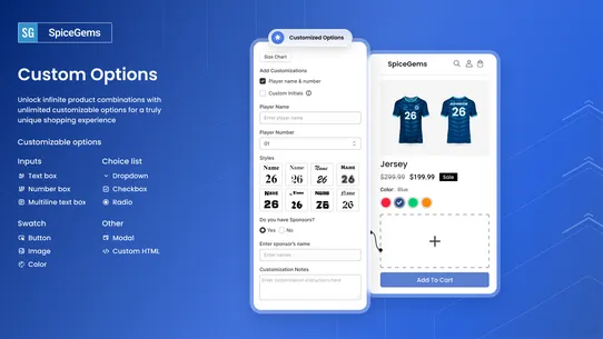 EVS ‑ Easy Variation Swatches screenshot