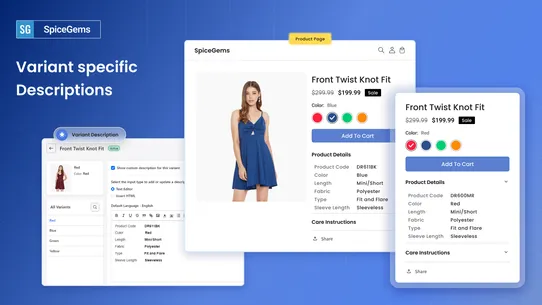 EVS ‑ Easy Variation Swatches screenshot