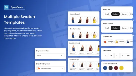 EVS ‑ Easy Variation Swatches screenshot