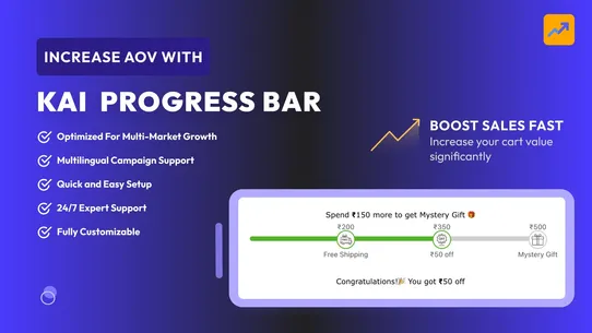 Kai Progress bar &amp; Free Gift screenshot