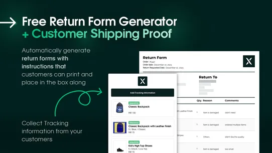 ReturnX: Returns &amp; Exchanges screenshot