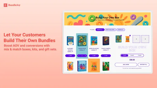 BundleJoy: Build a Box screenshot