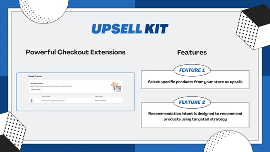 Upsell Kit screenshot