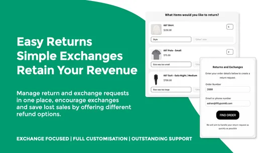 Exchange It Returns &amp; Exchange screenshot