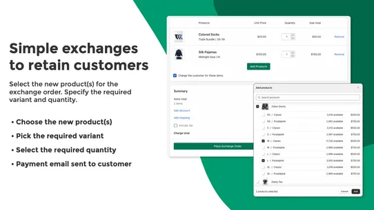 Exchange It Returns &amp; Exchange screenshot