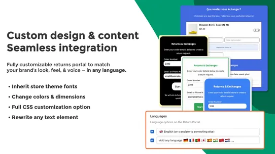 ExchangeIt Returns &amp; Exchange screenshot