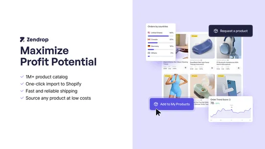Zendrop ‑ Dropshipping &amp; POD screenshot