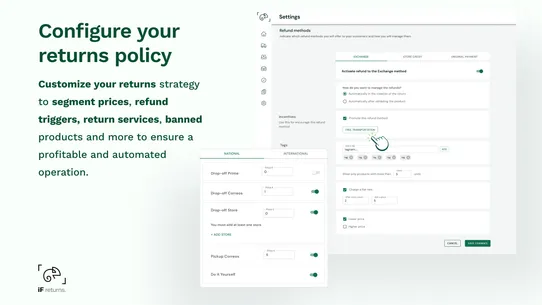 iF Returns &amp; Exchanges screenshot