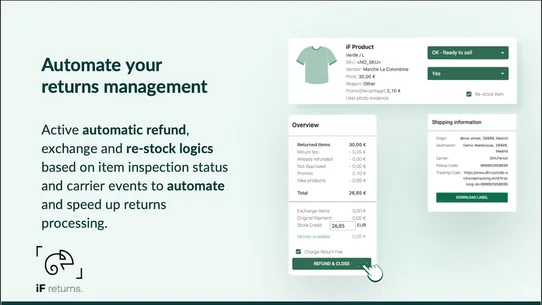 iF Returns &amp; Exchanges screenshot