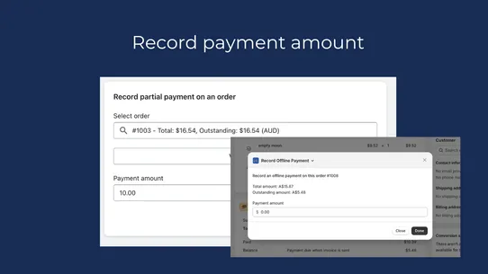 MD Partial Offline Payments screenshot