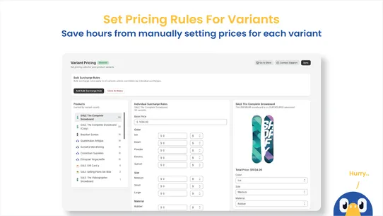 Vixie ‑ Price Variant Editor screenshot