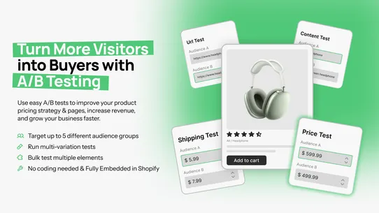 Split,  A/B Testing Price Test screenshot