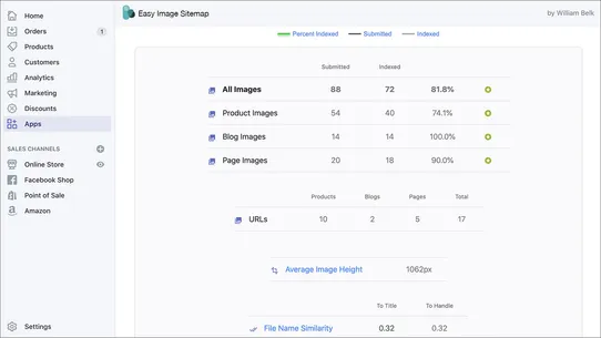 Easy Image Sitemap screenshot