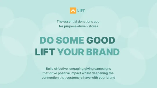 Lift: Giving and Donations screenshot