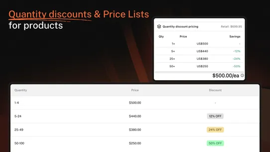 B2B Wholesale &amp; Bulk Discounts screenshot