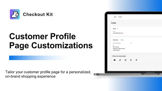 Checkout Kit screenshot