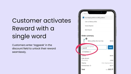 Tagpeak: Rewards that Grow screenshot