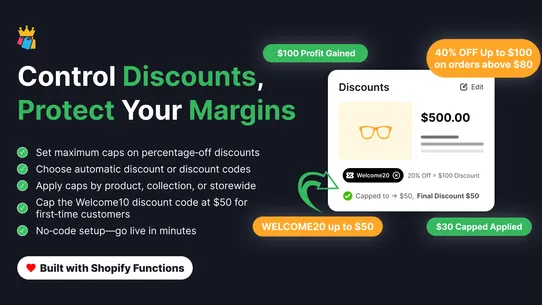 Nex Discount Cap &amp; Limit screenshot