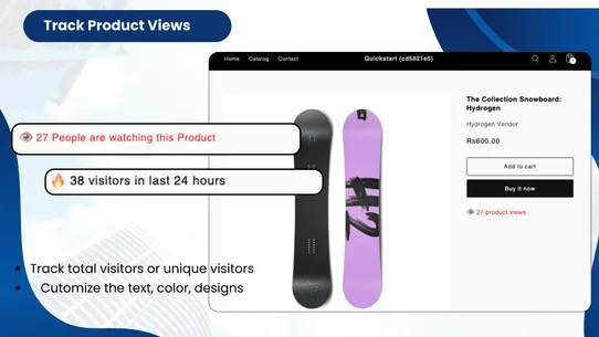 Aphro ‑ Product Views Counter screenshot