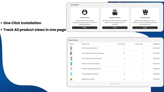 Aphro ‑ Product Views Counter screenshot