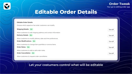 OT : Easy Order Editing screenshot